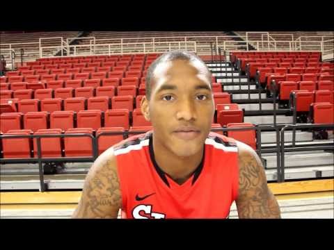 #30 Jamal White at St. John&#039;s University Basketball Media Day