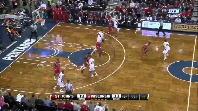 Jakarr Sampson Dunk vs Wisconsin