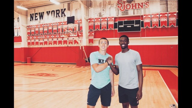 Playing HORSE with St. John&#039;s PG Greg Williams Jr!