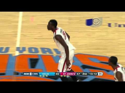 Sir Dom Pointer Dunk. St. John&#039;s Red Storm Baskeball